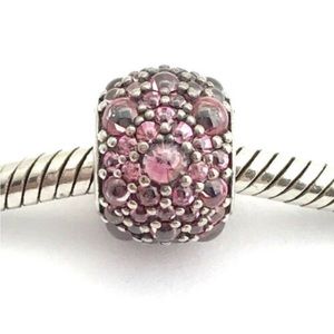 Pandora Pink Droplets Charm